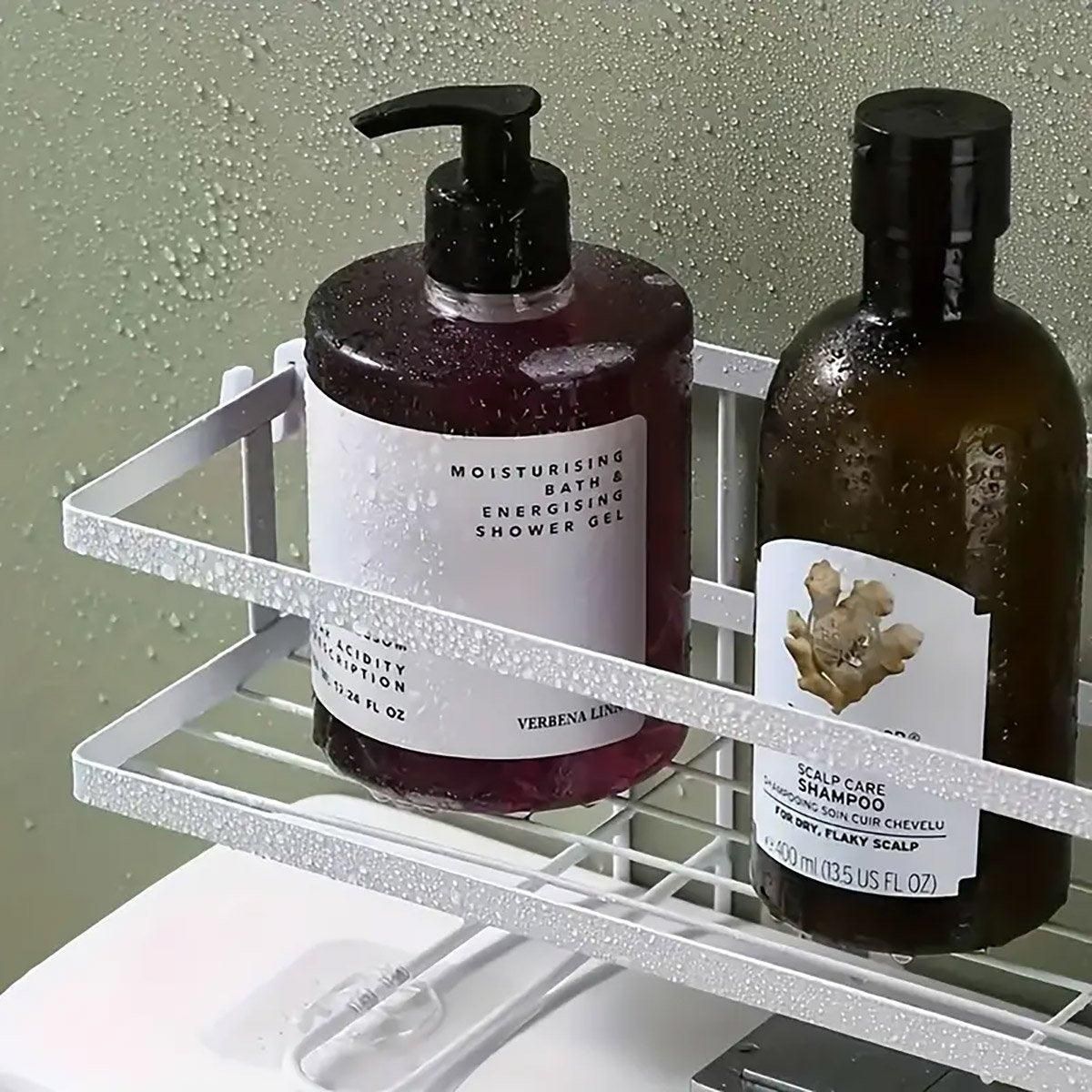 Storage Rack 1Tier Space Saver Over The Toilet Steel Bathroom Shelf Organizer view 12