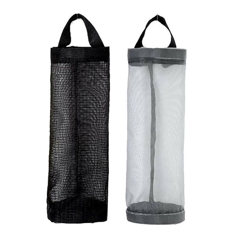 Hanging Mesh Bag Organizer Dispenser for Plastic or Trash Bags Storage Holder view 3