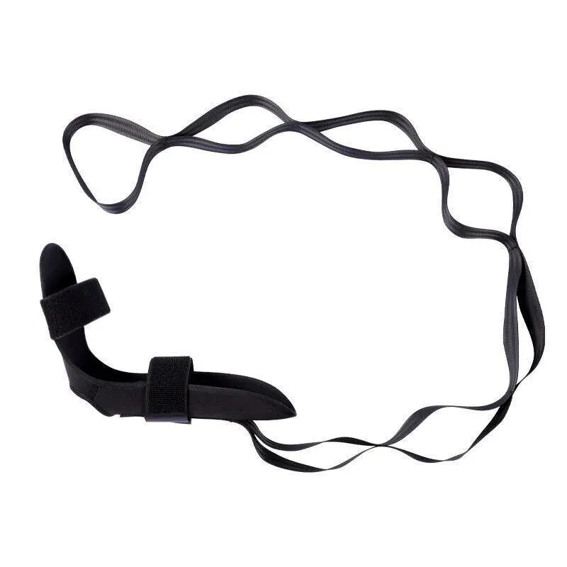 Adjustable Yoga Stretching Strap Foot Leg Trainer for Flexibility and Balance view 2