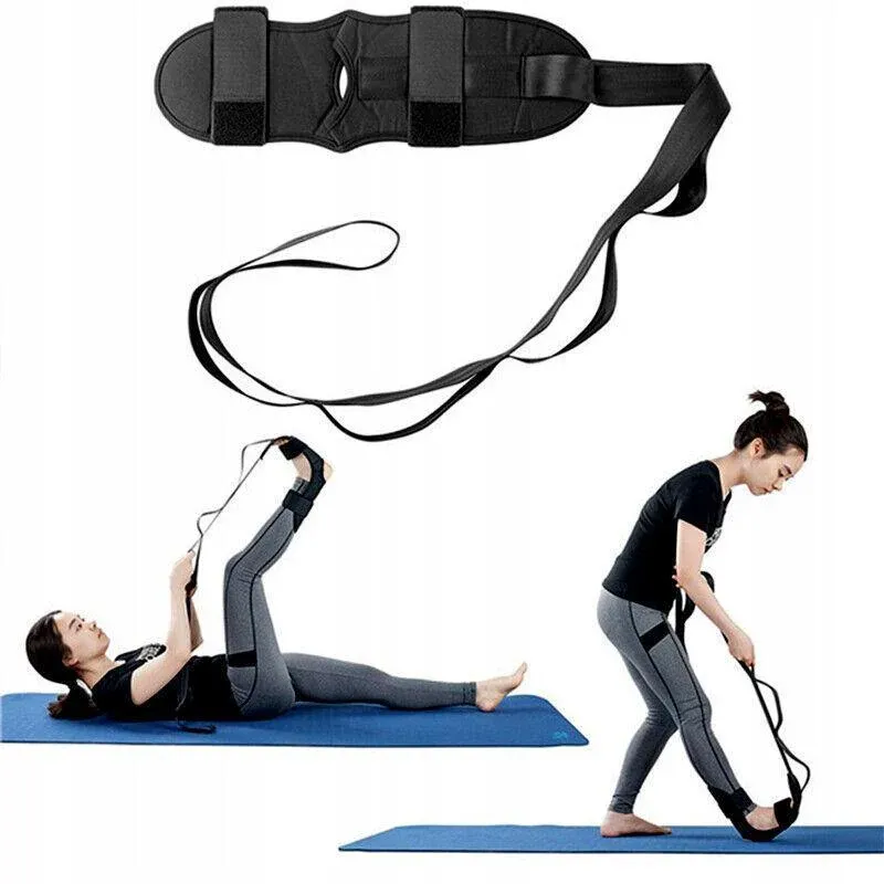 Adjustable Yoga Stretching Strap Foot Leg Trainer for Flexibility and Balance view 9
