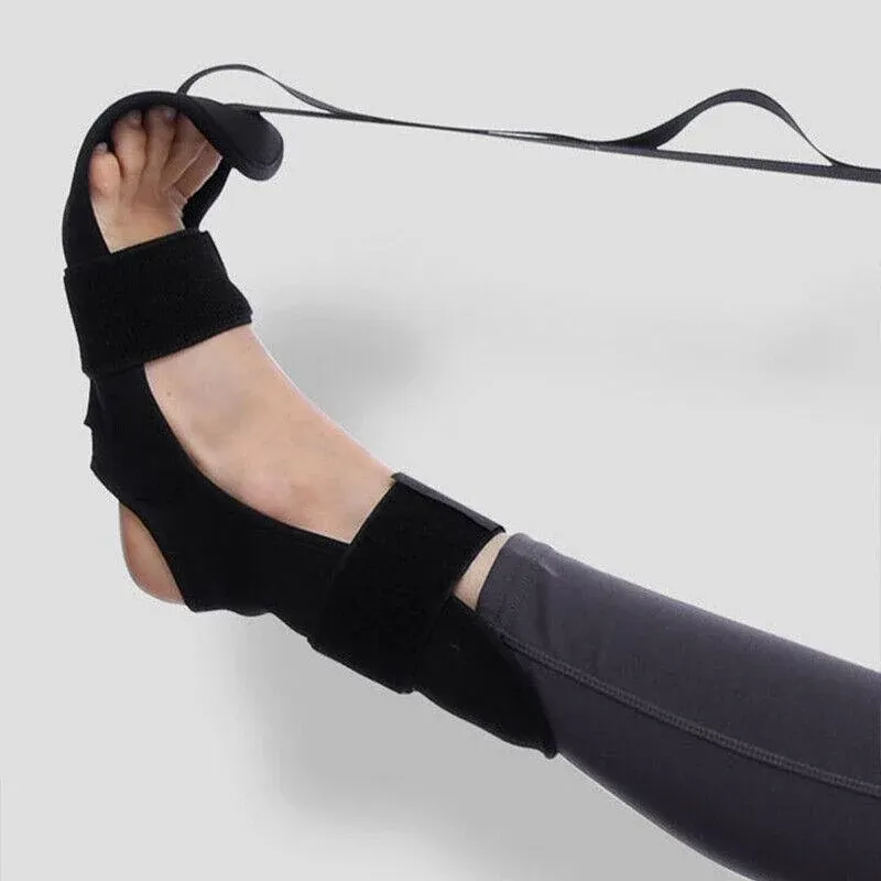 Adjustable Yoga Stretching Strap Foot Leg Trainer for Flexibility and Balance view 12