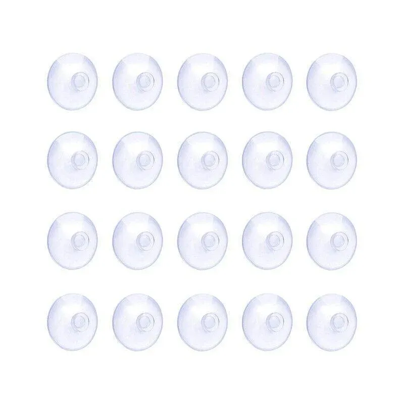 20Pcs 20/40Mm Suction Cups Caps Suckers Aquarium Fish Tank Glass Hanger Pads view 11