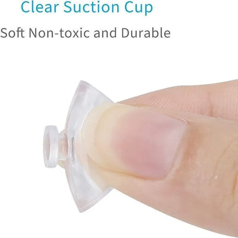 20Pcs 20/40Mm Suction Cups Caps Suckers Aquarium Fish Tank Glass Hanger Pads view 13