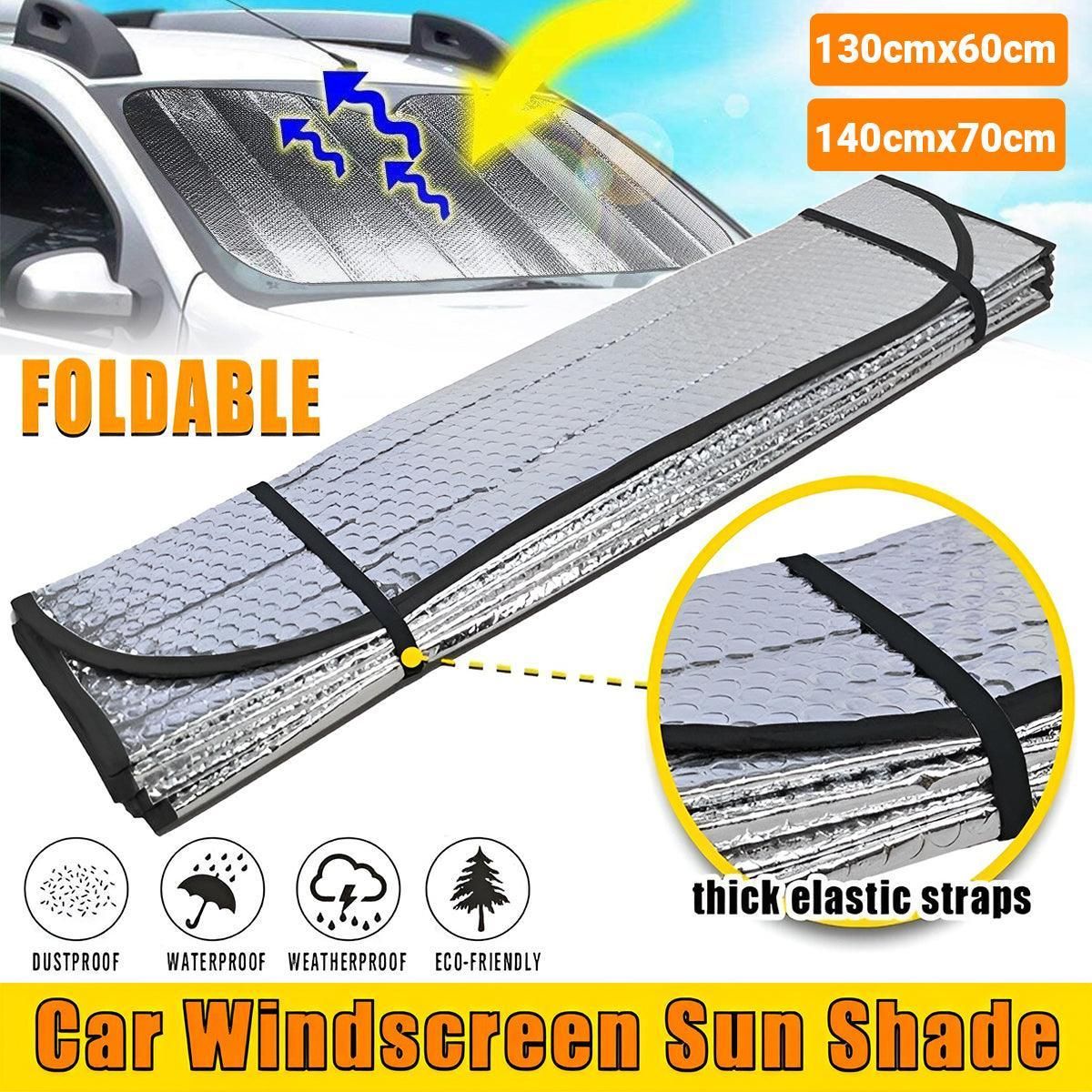 Car Windscreen Sun Shade Heat Reflective Windshield Front Rear Window Uv Block view 2