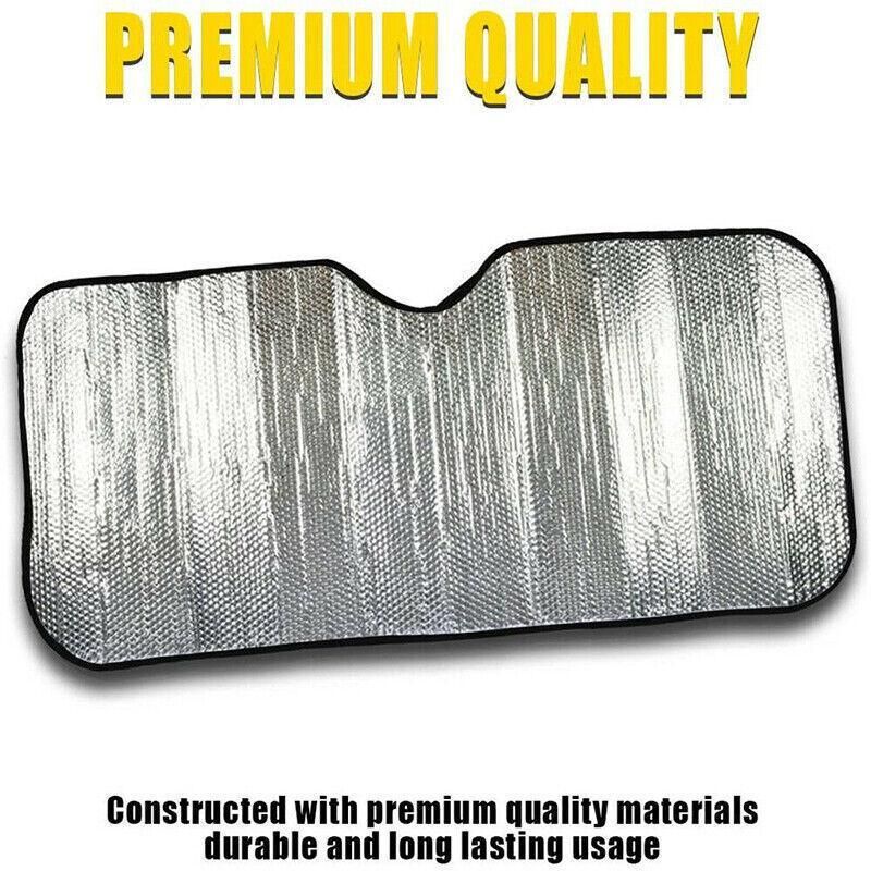 Car Windscreen Sun Shade Heat Reflective Windshield Front Rear Window Uv Block view 4