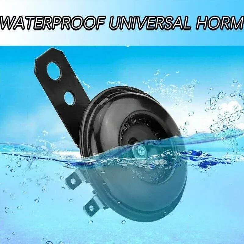 12V Waterproof Motorcycle Horn 105dB Universal Electric Bike ATV Loud Speaker view 6