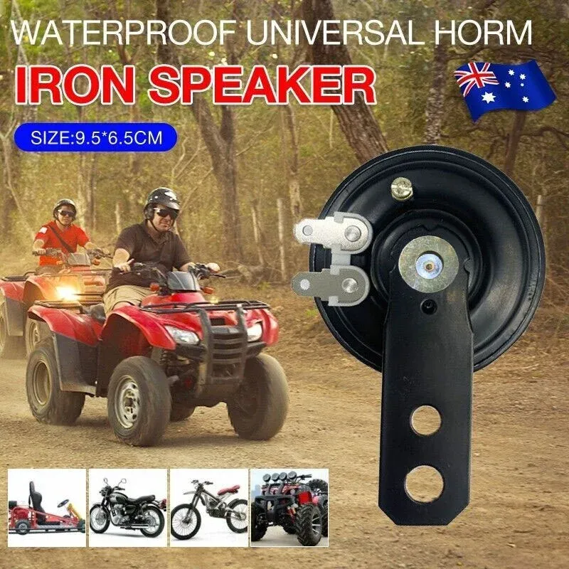 12V Waterproof Motorcycle Horn 105dB Universal Electric Bike ATV Loud Speaker view 13