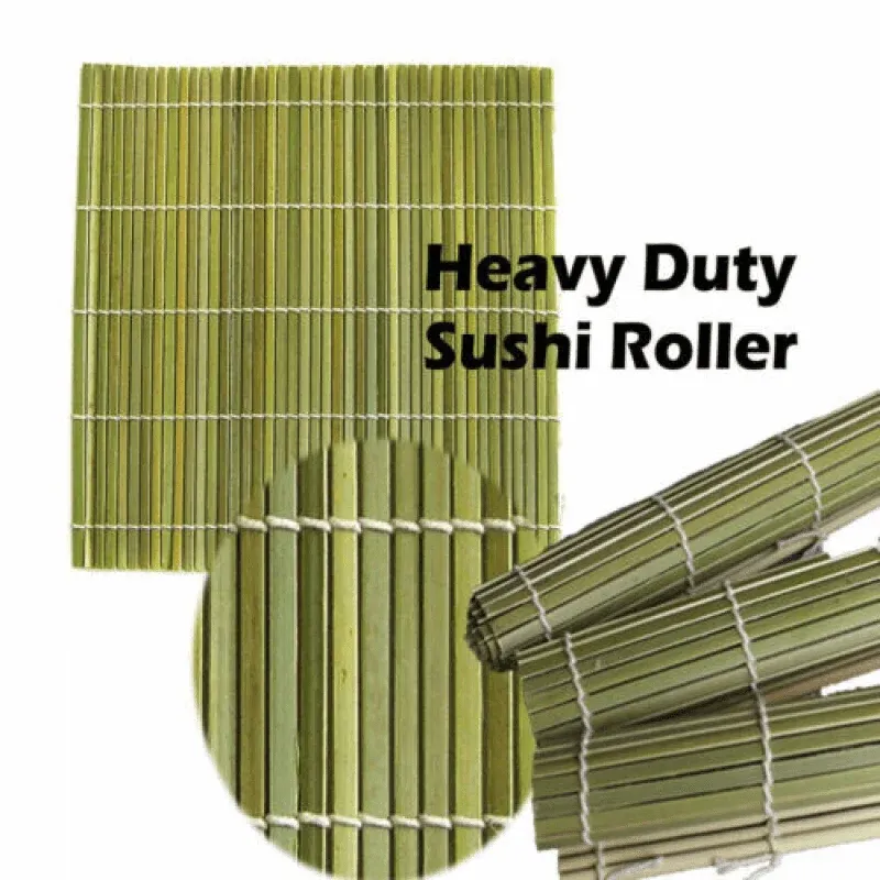 Heavy Duty Bamboo Sushi Mat Rice Roller Roll Maker Tool Diy Kit Mold Kitchen Au view 6