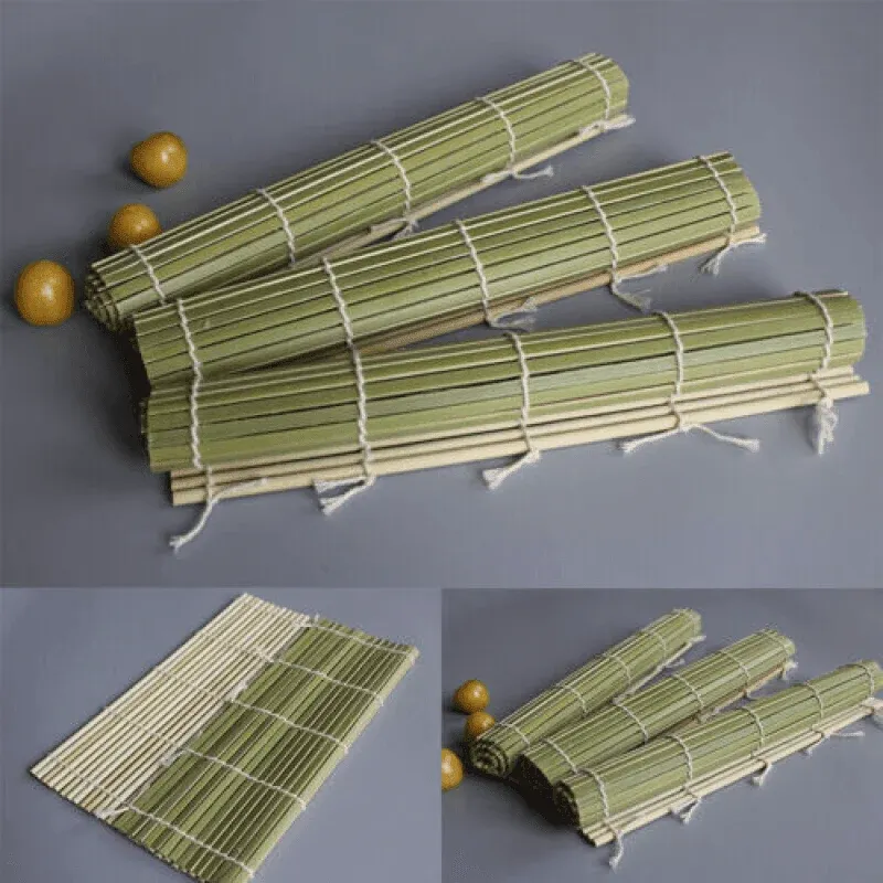 Heavy Duty Bamboo Sushi Mat Rice Roller Roll Maker Tool Diy Kit Mold Kitchen Au view 12