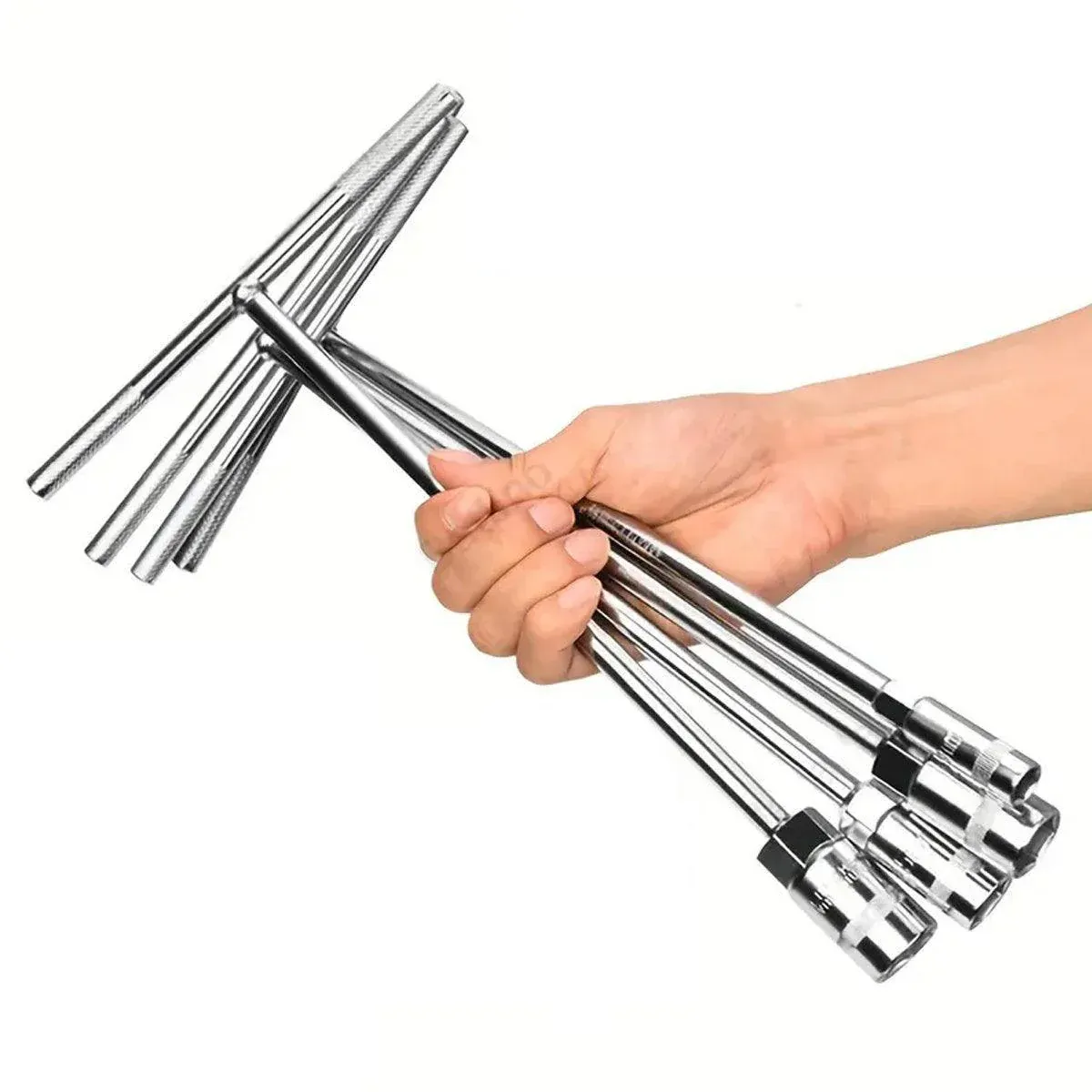 6-19mm Steel T Shaped Hex Wrench Hand Tool Spanner Socket Adapter Repair - 16mm view 11