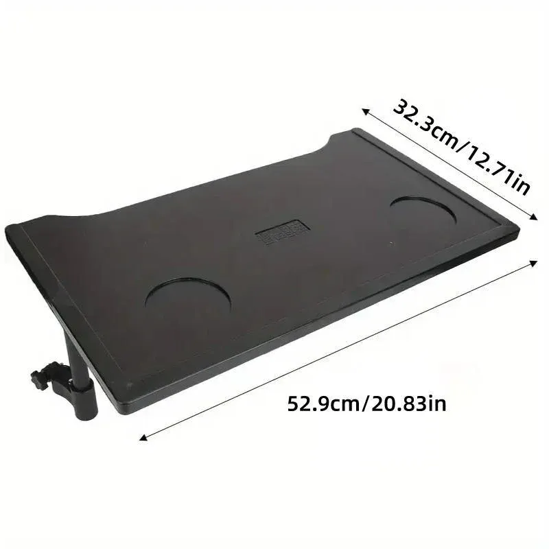 Plastic Dining Table for Wheelchair with Dining Board for Elderly Mobility Use view 3