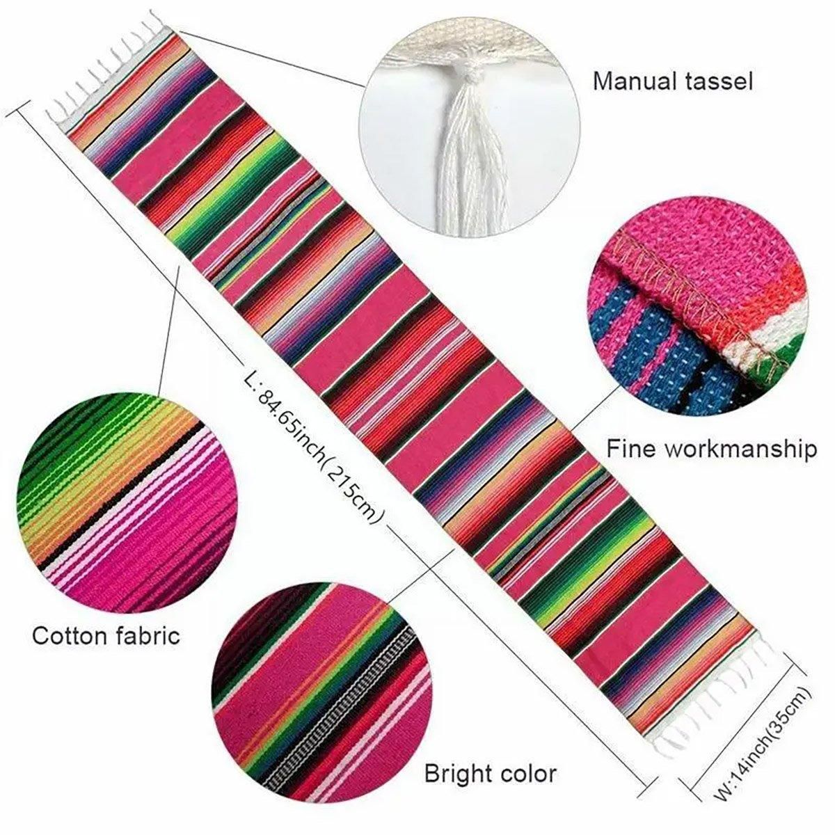Woven Blanket Tassel Party Tablecloth Home Decoration Table Flags Cover Cloth view 4