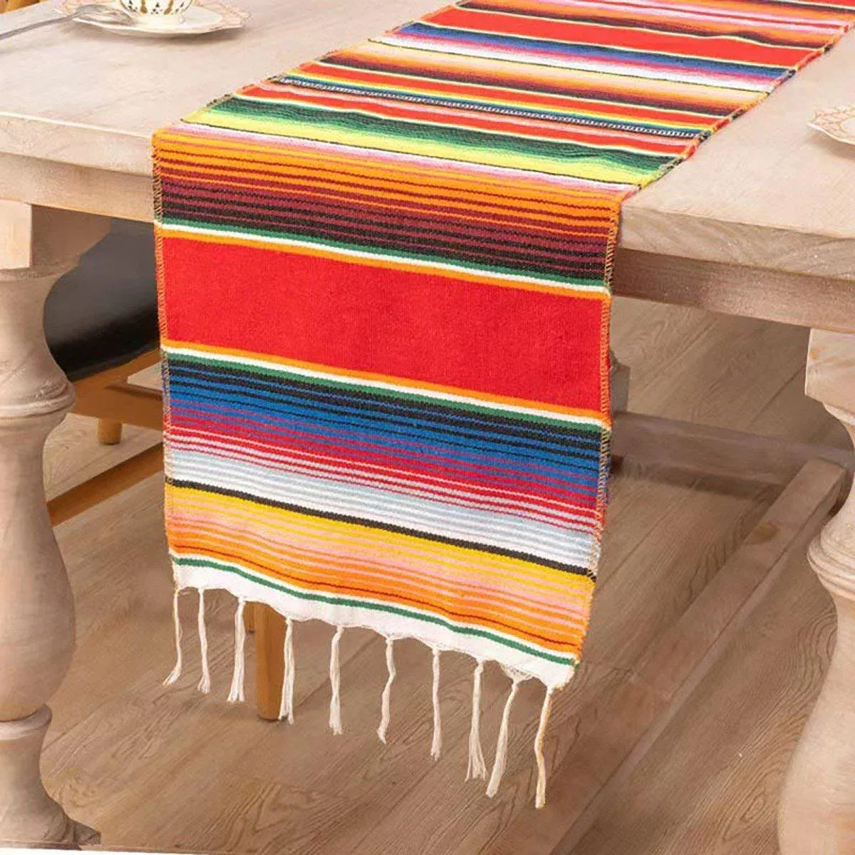 Woven Blanket Tassel Party Tablecloth Home Decoration Table Flags Cover Cloth view 11