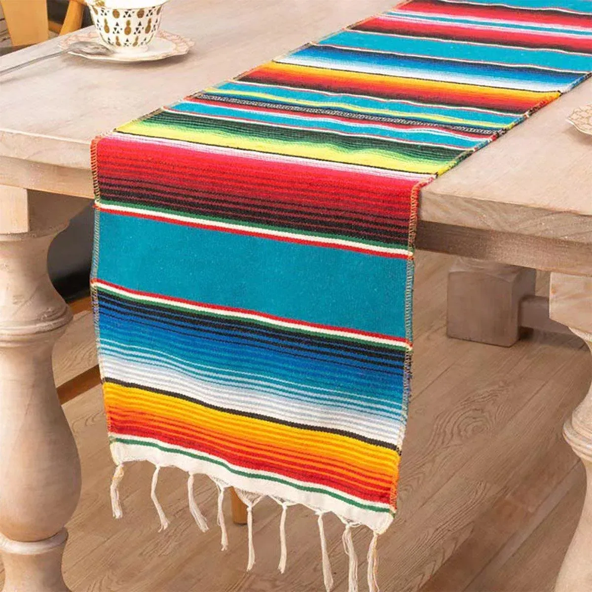 Woven Blanket Tassel Party Tablecloth Home Decoration Table Flags Cover Cloth view 12