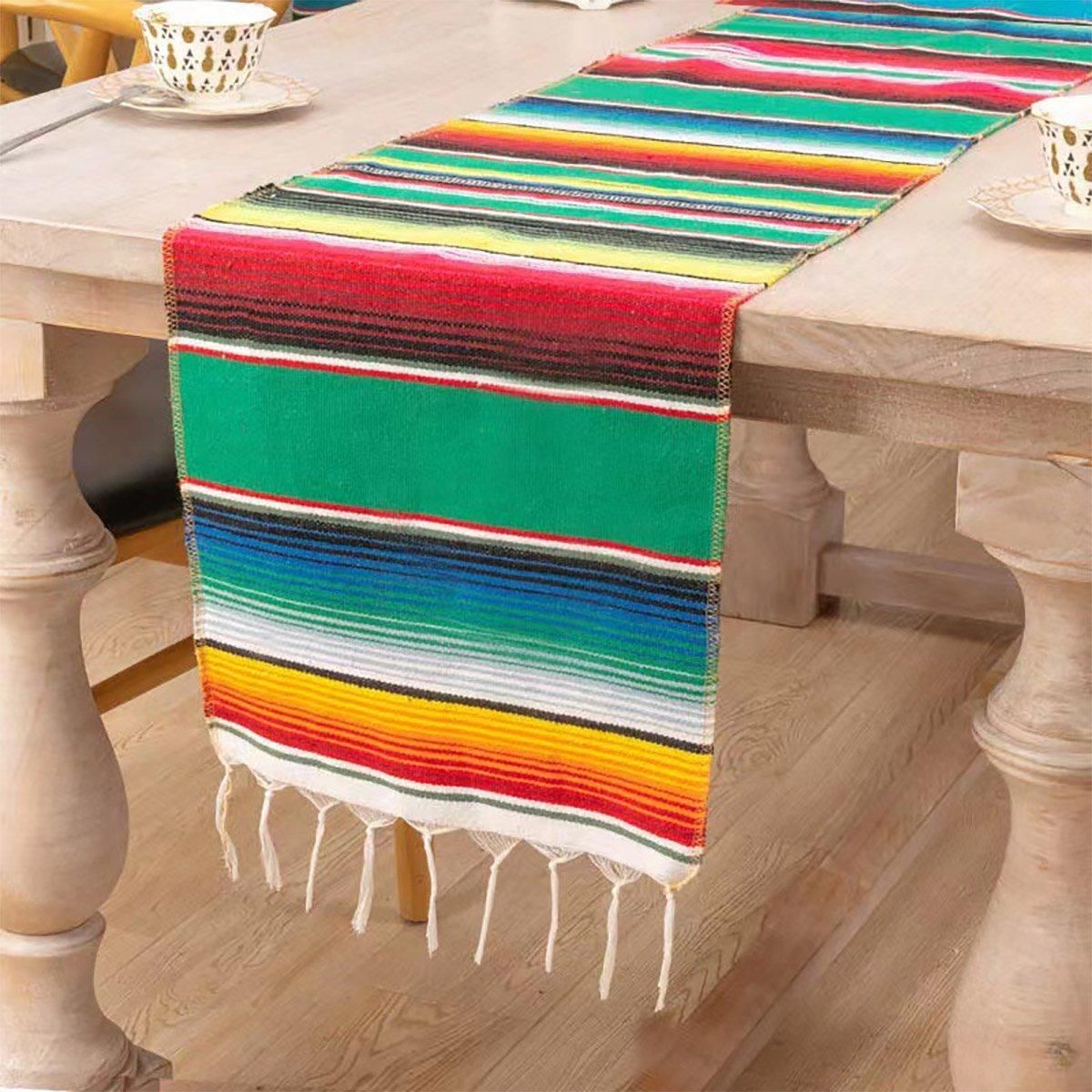 Woven Blanket Tassel Party Tablecloth Home Decoration Table Flags Cover Cloth view 13