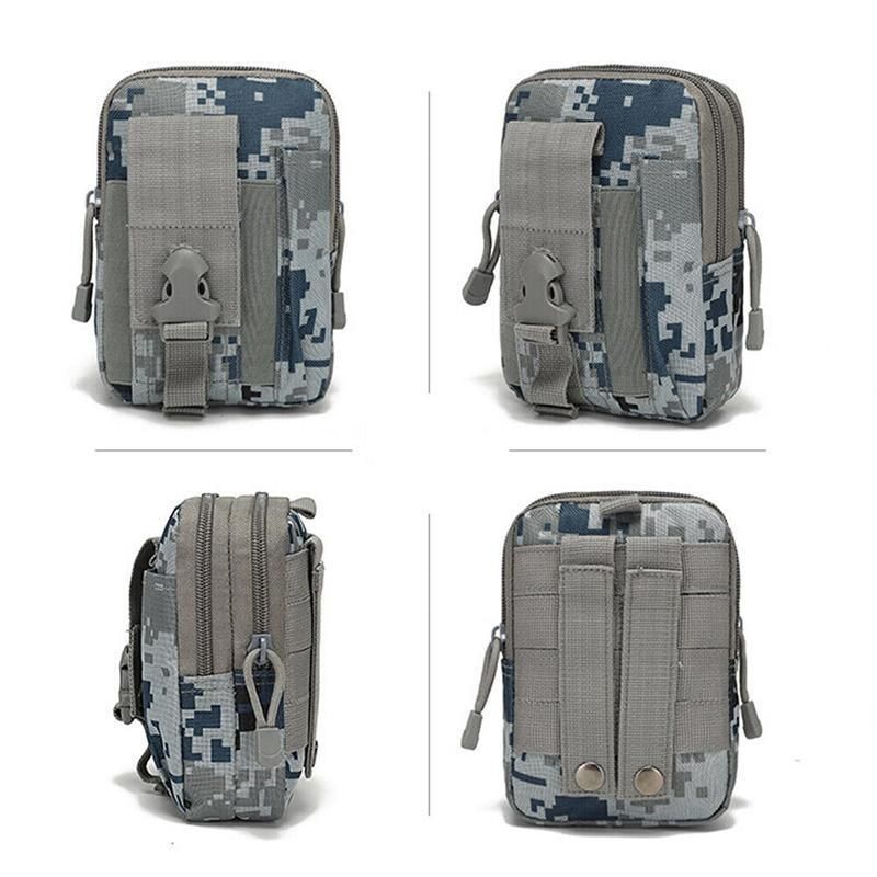Tactical Waist Bag Utility Military Wallet Pack Belt Molle Multipurpose Pouch - CP view 8