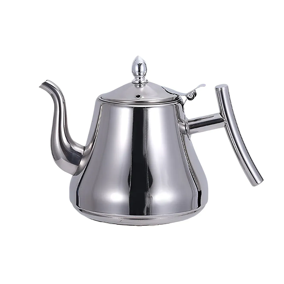 Thickened Stainless Steel Teapot Kettle With Strainer For Restaurant Hotel Use view 2