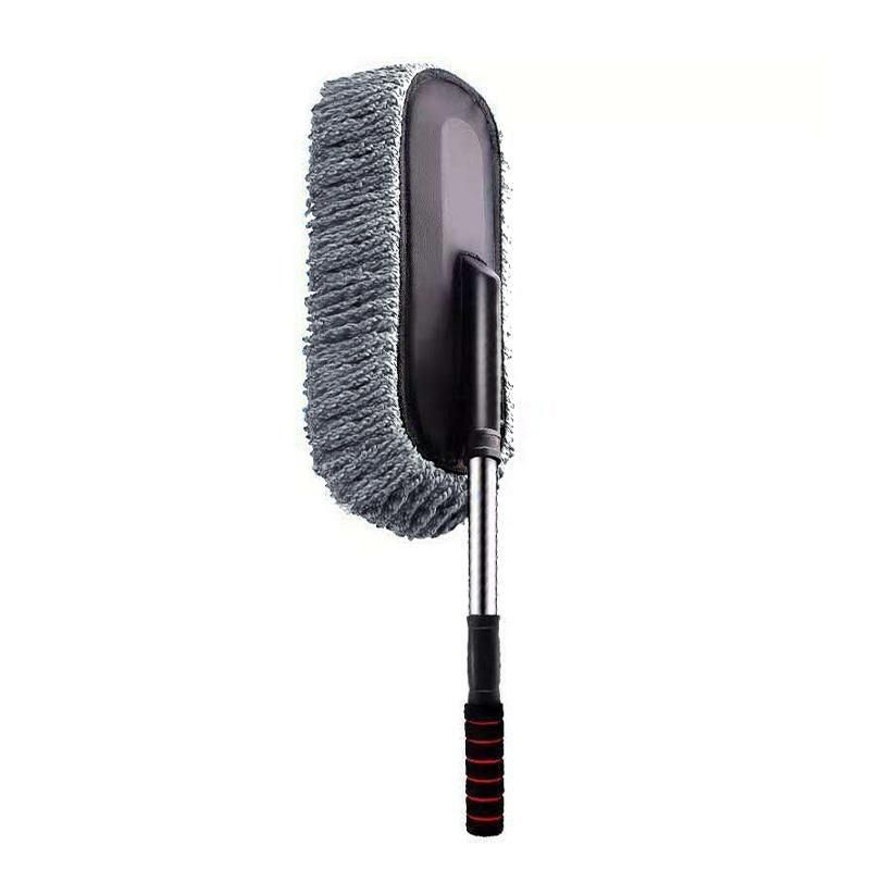 Car Wash Duster Brush Microfiber Telescopic Cleaning Tool for Vehicle Detailing view 2