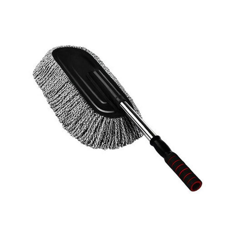 Car Wash Duster Brush Microfiber Telescopic Cleaning Tool for Vehicle Detailing view 10