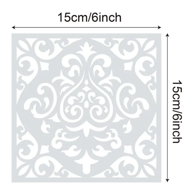 16 Pack Mandala Painting Stencils Drawing Dot Templates For Floor Wall DIY Decor view 11