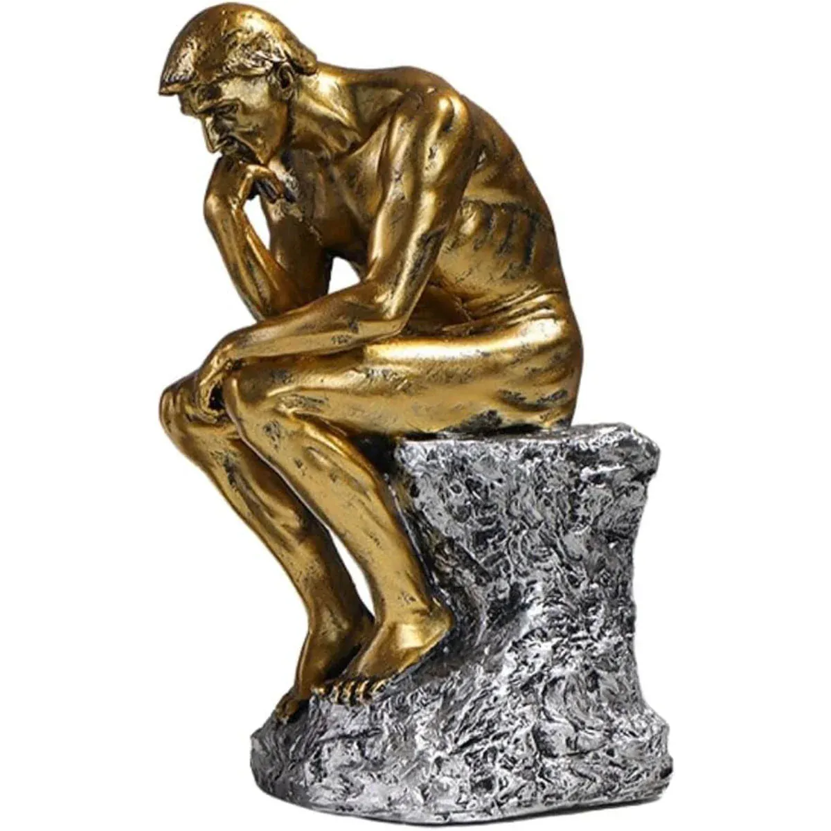 Resin Sculpture Home Decor Ornament Tabletop Figurine Modern Decorative Statue view 2