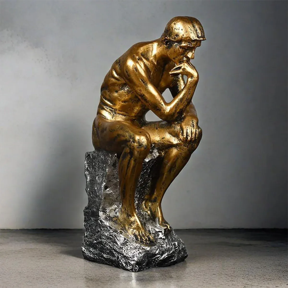 Resin Sculpture Home Decor Ornament Tabletop Figurine Modern Decorative Statue view 7