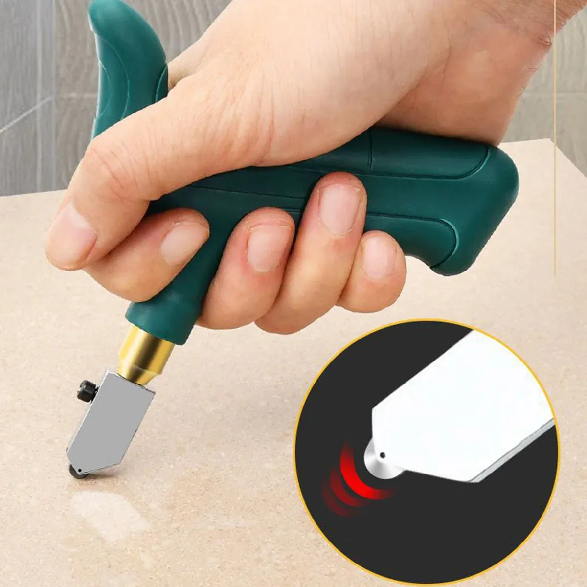 Handheld Ceramic Tile Cutter Portable Diamond Glass Cutter for Thick Tiles Glass view 10
