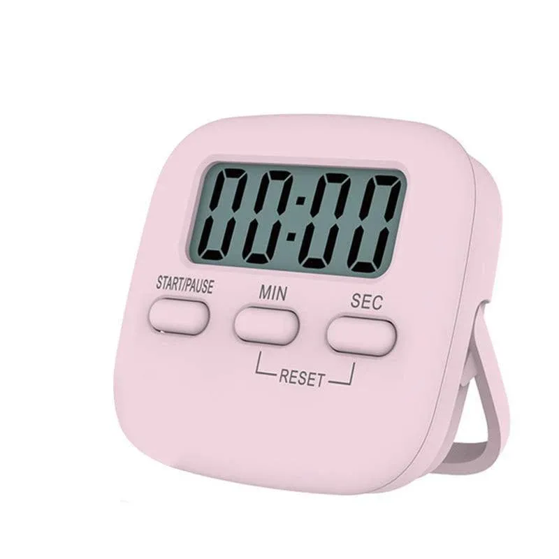 Digital Kitchen Timer 99 Minute Countdown Clock With LCD Display and Metal