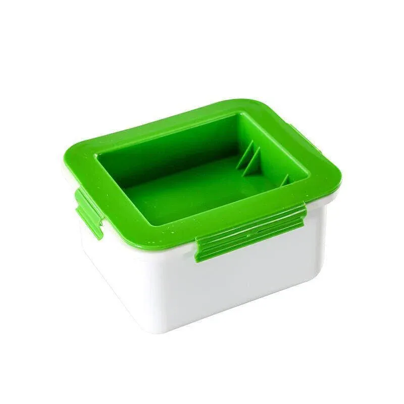 Simple Tofu Press/Marinating Dish, Removes Moisture From Tofu Automatically Au view 2