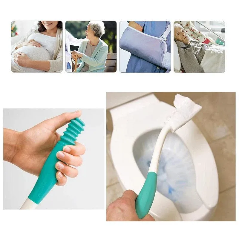 Bottom Bum Wiper Toilet Incontinence Aid Obese Elderly Disability Mobility Au view 5