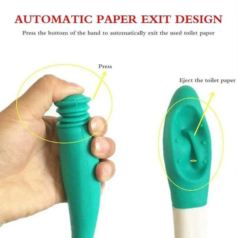 Bottom Bum Wiper Toilet Incontinence Aid Obese Elderly Disability Mobility Au view 8