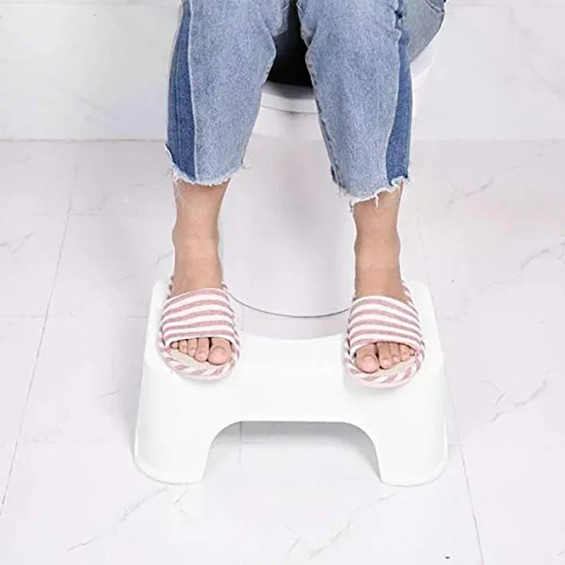 1X Sit And Squat Squatty Potty Stool Non-Slip Toilet Stools Healthy view 4