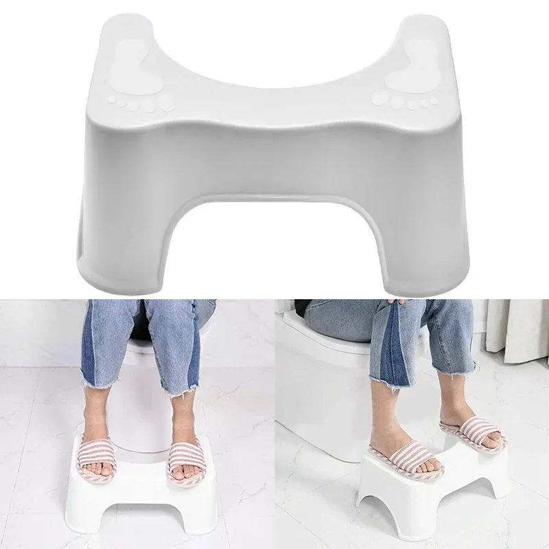 1X Sit And Squat Squatty Potty Stool Non-Slip Toilet Stools Healthy view 10