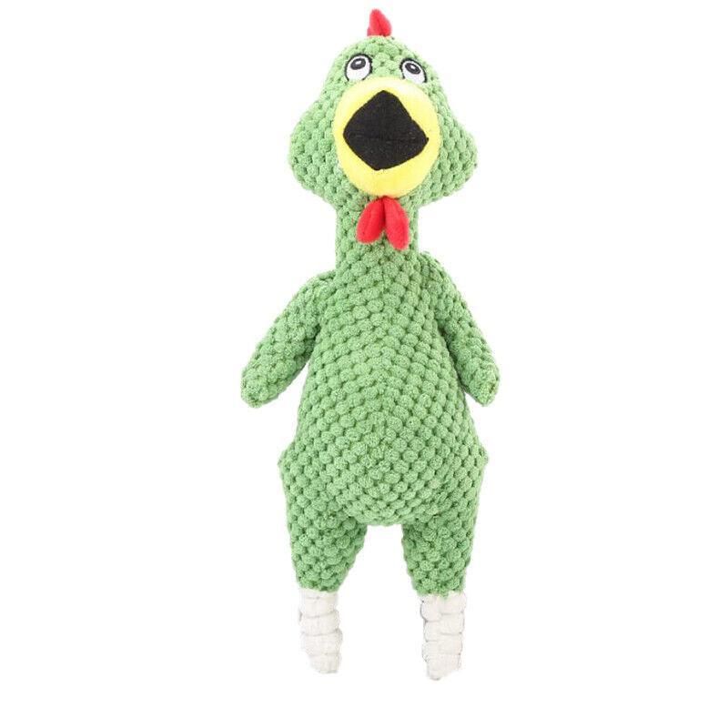 Squeaky Dog Toy Plush Chew Rope Pet Puppy Toys with Squeaker Crinkle for — image 1