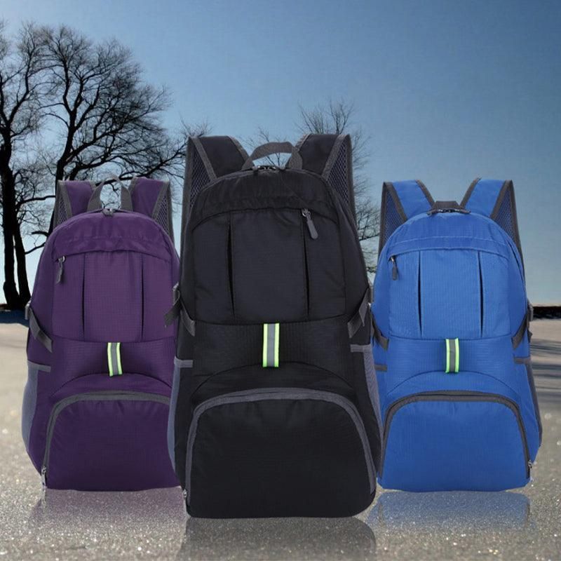 35L Light Foldable Outdoor Sports Backpack Camping Hiking Travel Bag - Rose Red view 5