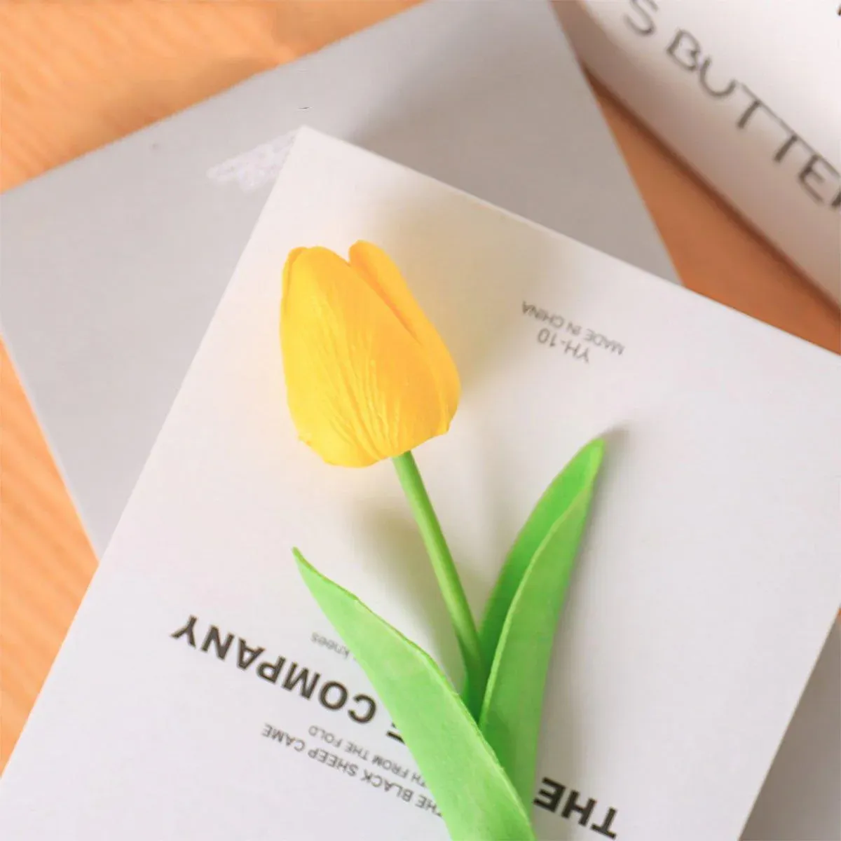 20PCS Real Touch Artificial Tulip Bouquet Fake Flowers for Home Wedding Decor view 12