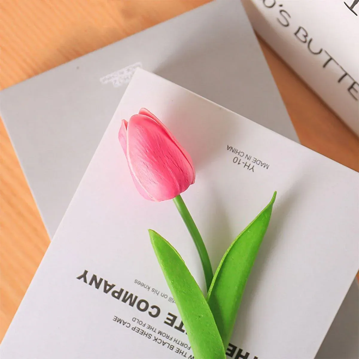 20PCS Real Touch Artificial Tulip Bouquet Fake Flowers for Home Wedding Decor view 15