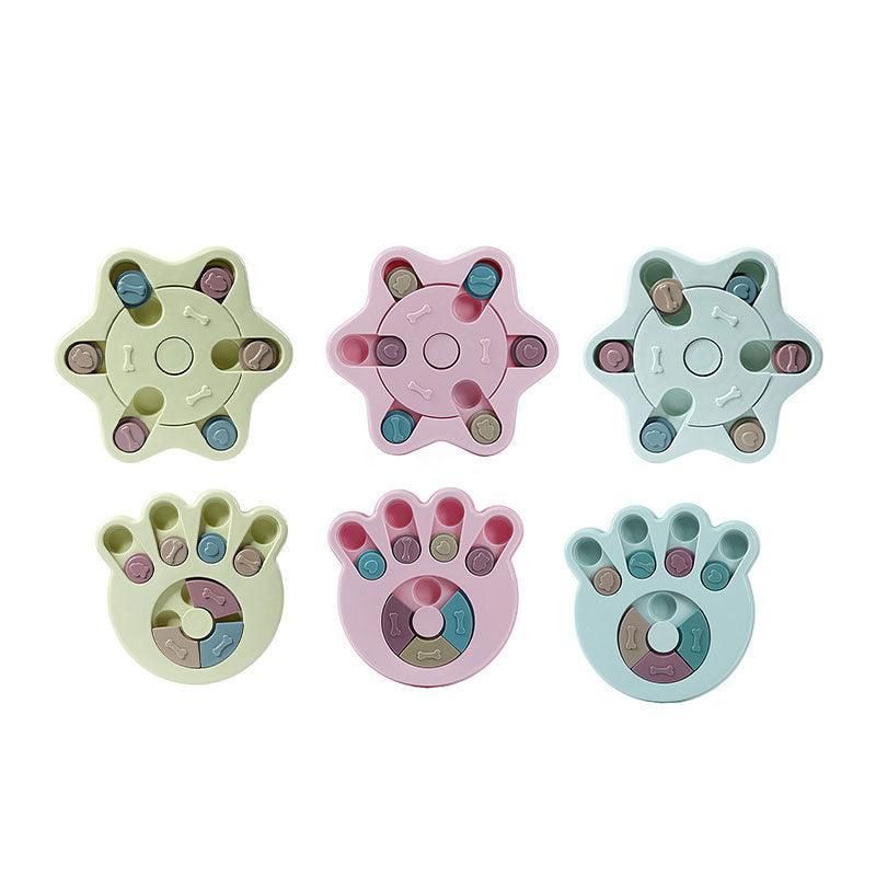 Dog Treat Dispenser Food Puzzle Toy Interactive Training Feeder Pet Supply view 3