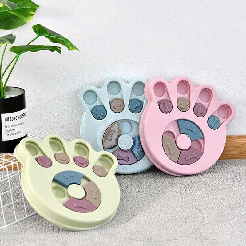 Dog Treat Dispenser Food Puzzle Toy Interactive Training Feeder Pet Supply view 8