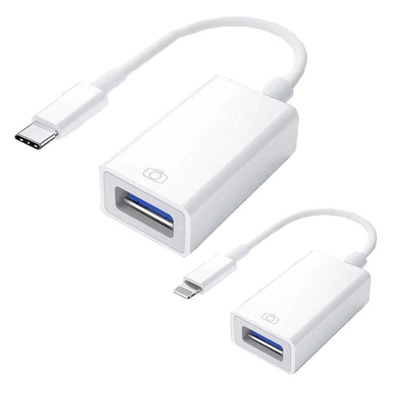 For Iphone Or Type C To Usb Otg Data Cable Adapter Male 3.0 A Female Converter view 3