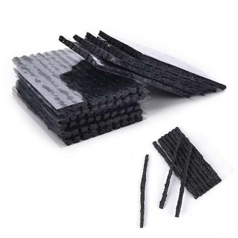50× Tyre Repair Plugs Car Tire Puncture Recovery Tyre Tubeless Seal Plugs Strip view 12
