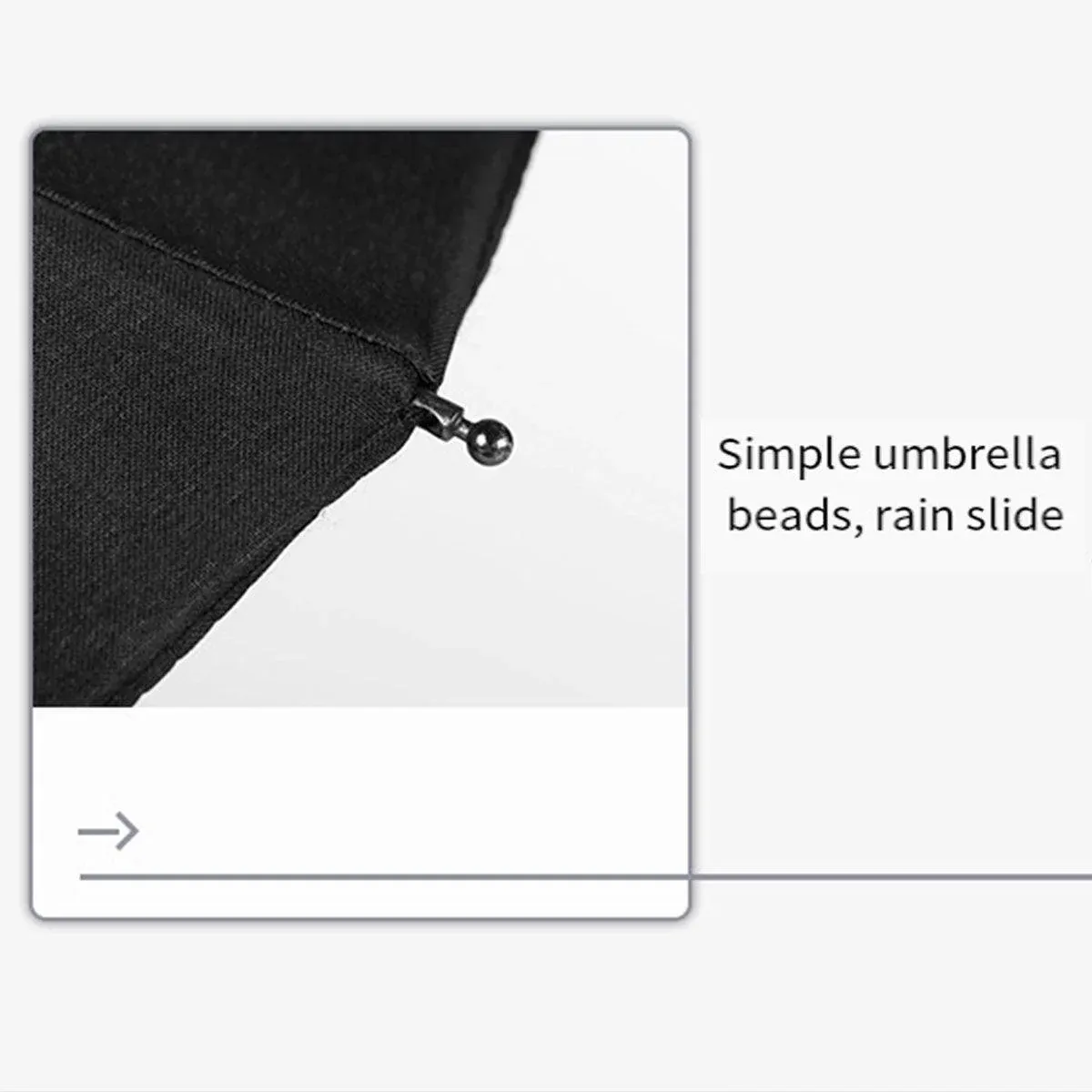 Automatic Folding Umbrella 12-Rib Large Windproof Sunshade for Men and Women view 12