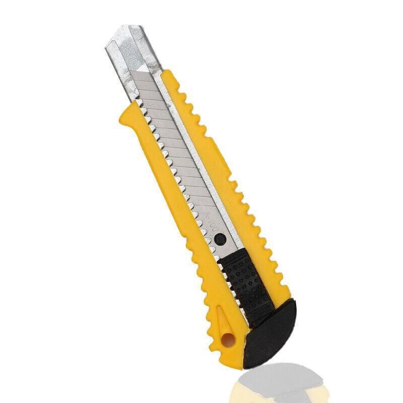 Heavy Duty Box Cutter Pack Snap Off Retractable Blade Long Last Hand Craft view 9
