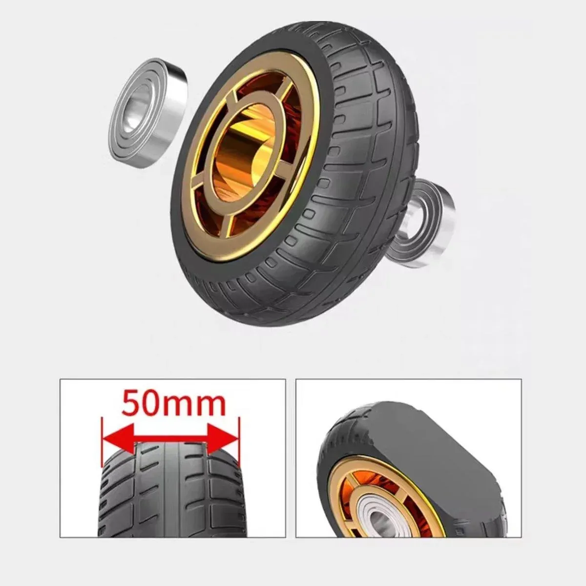 4pcs 6inch Heavy Duty Swivel Caster Wheels 150mm 1000kg Load 2 with Brakes view 3