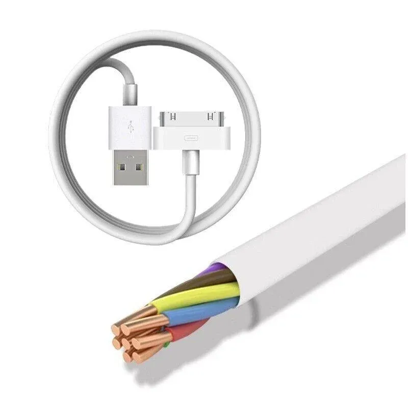 Usb Data Charger Cable For Apple Iphone 4S 4 Ipod Touch Ipad 2 3 Sync Cord view 7