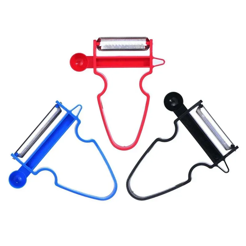 3PCS Multi-Function Vegetable Peelers Set Slicer and Julienne Tools view 2