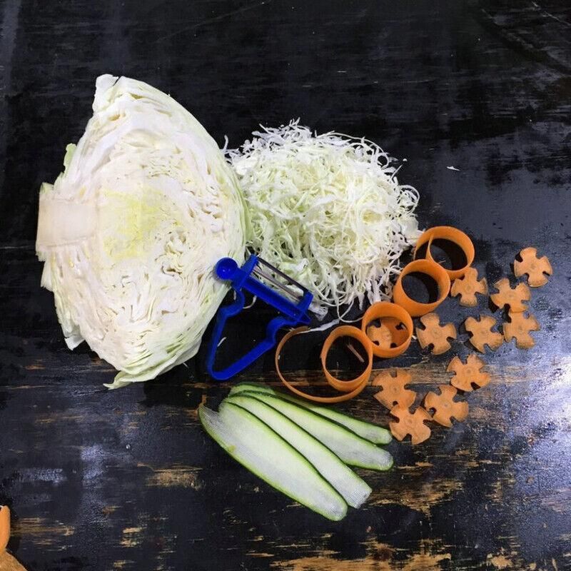 3PCS Multi-Function Vegetable Peelers Set Slicer and Julienne Tools view 4