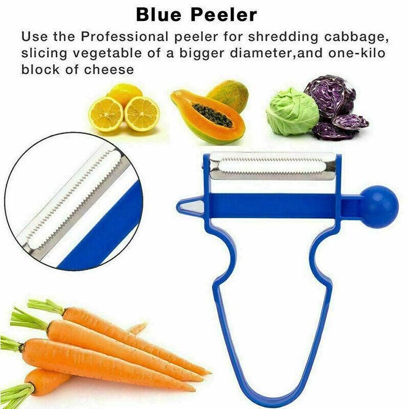 3PCS Multi-Function Vegetable Peelers Set Slicer and Julienne Tools view 9