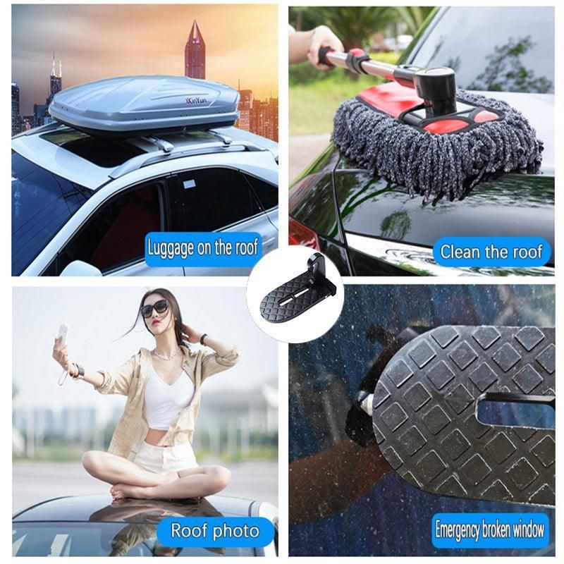 Vehicle Access Roof Of Car Suv Door Step Rooftop Doorstep Latch Pedal Hook view 5
