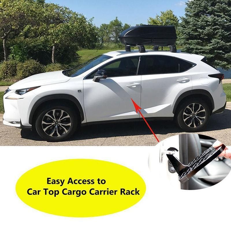 Vehicle Access Roof Of Car Suv Door Step Rooftop Doorstep Latch Pedal Hook view 12
